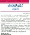 International Journal of Acoustics and Vibration封面